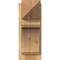 Ekena Millwork Legacy Arts & Crafts Rough Sawn Outlooker, Western Red Cedar, 8"W x 16"D x 20"H OUT08X16X20LEC03RWR - alternate 3